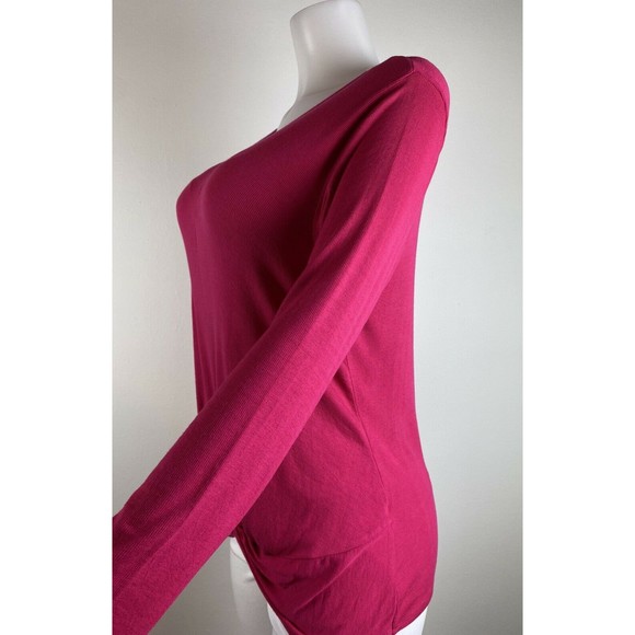 F. INC International Concepts Women Top Size L Pink Blouse Long Sleeves Shirt - Picture 7 of 10